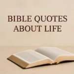 bible quotes about life