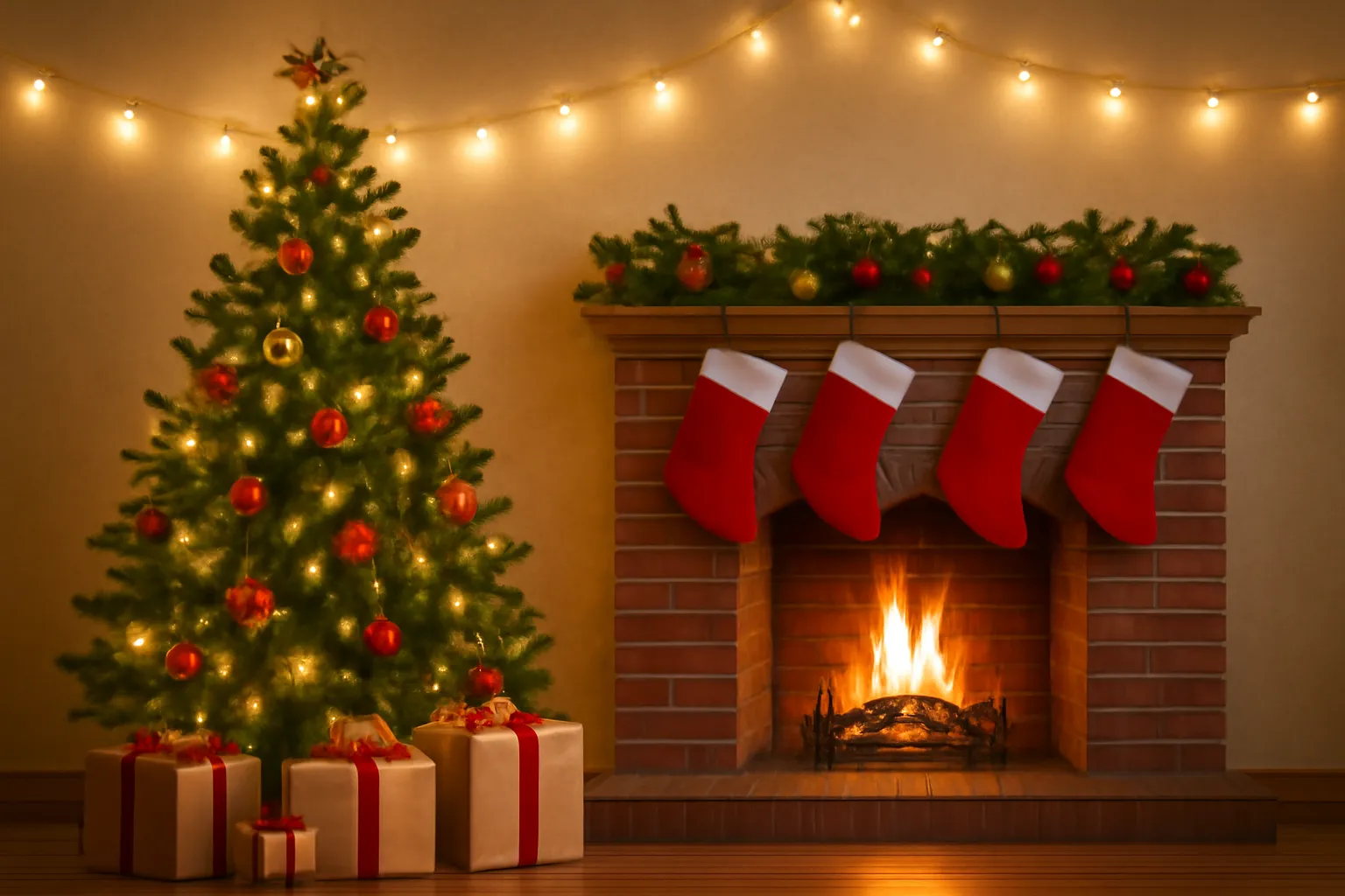 decoracion posada navideña