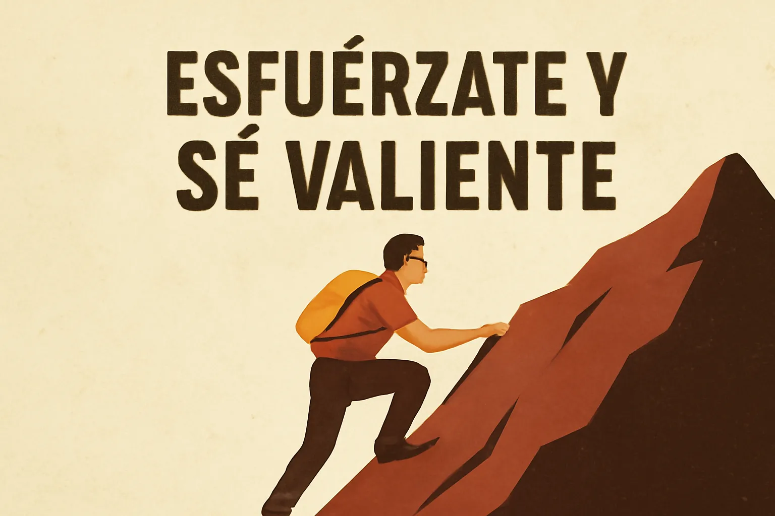 esfuerzate y se valiente biblia