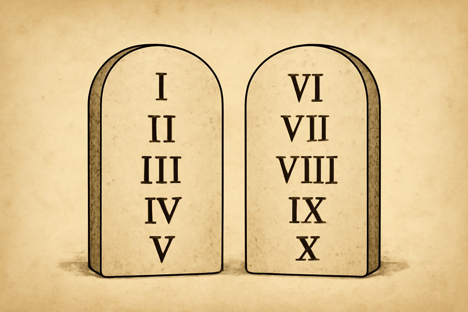 los diez mandamientos biblia reina valera