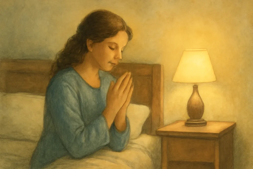 oracion antes de dormir y dar gracias a dios