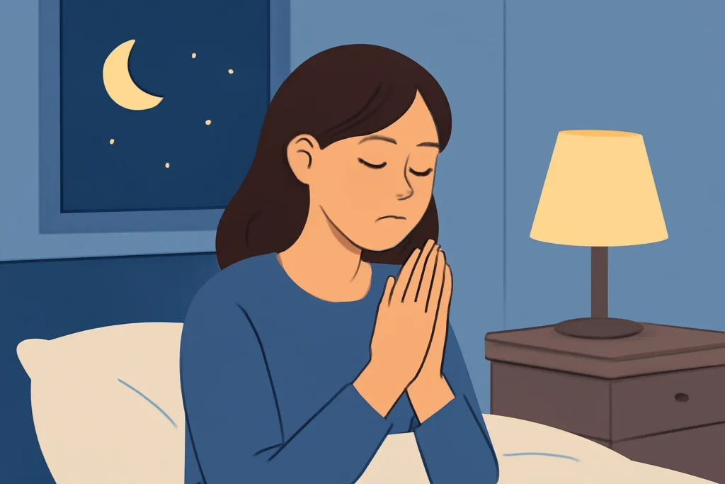oracion para poder dormir