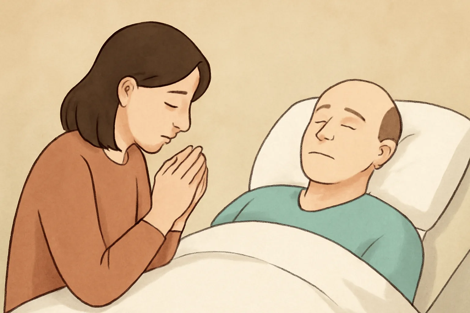 oración para que un enfermo no sufra