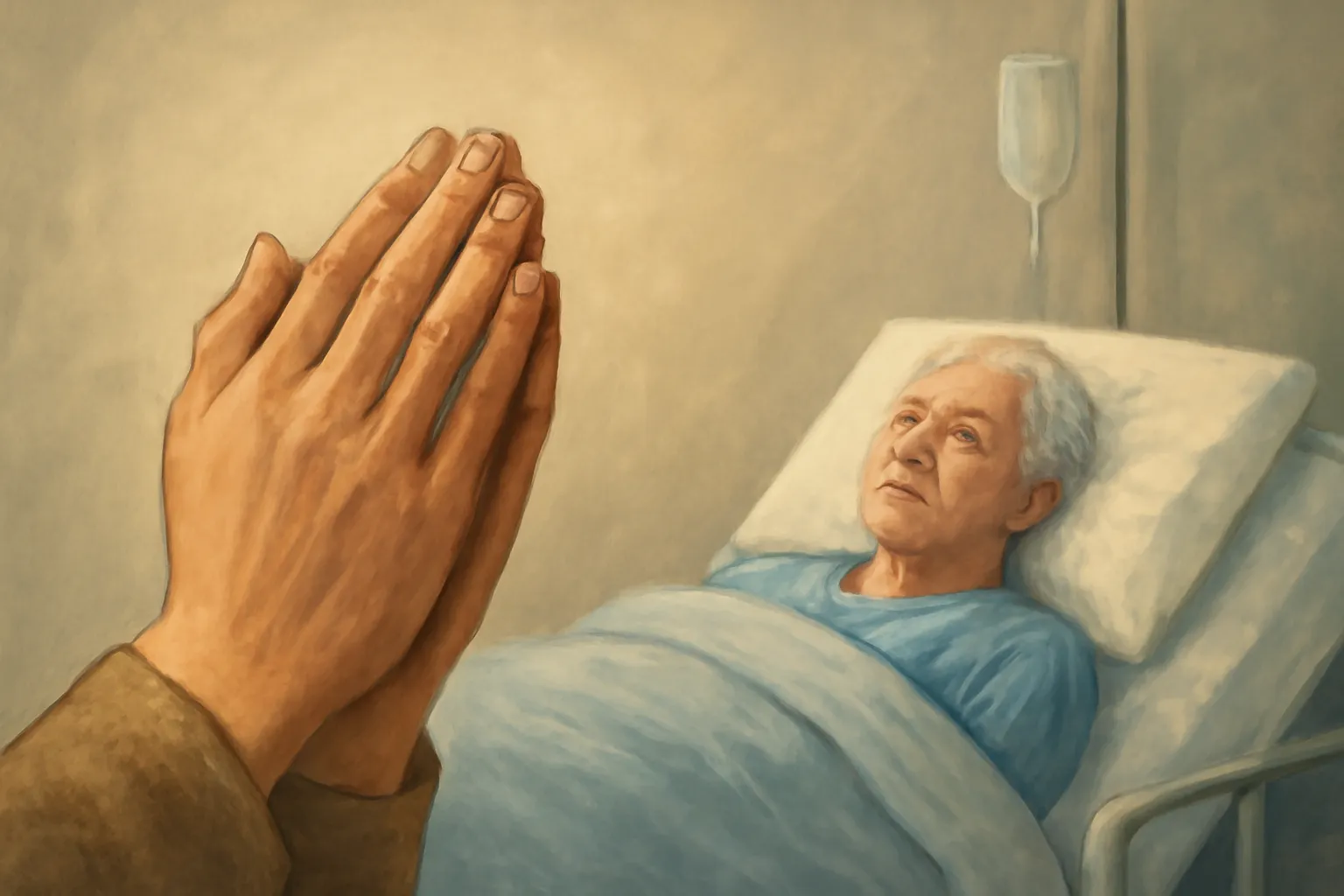 Oraciones para enfermos graves: consuelo, esperanza y fe en momentos difíciles