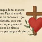 versículo de la biblia juan 3 16